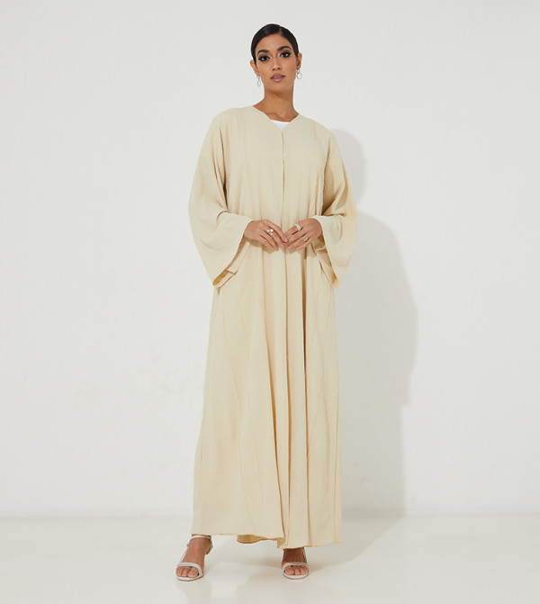 Crinkle Textured Abaya