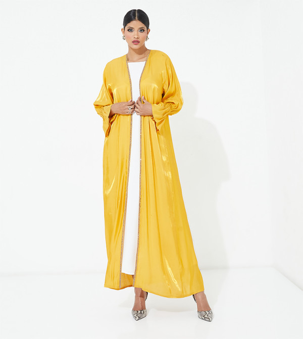 عباية بأكمام مفتوحة 