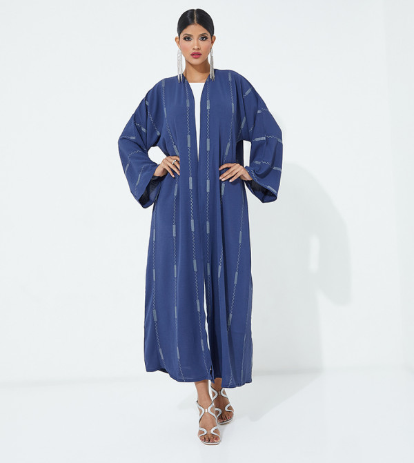 Embroidered Long Sleeves Abaya