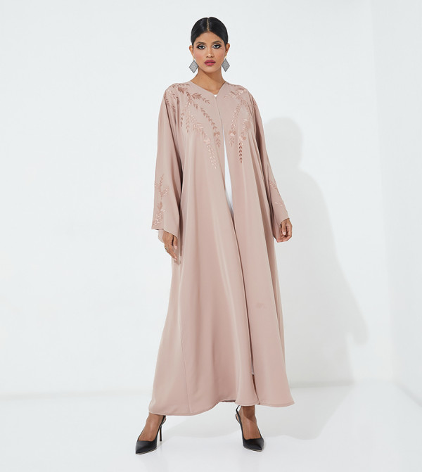 Embroidered Long Sleeves Abaya