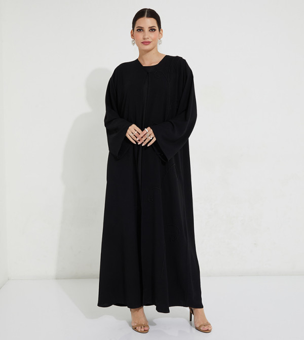 Long Sleeves Hand Work Abaya