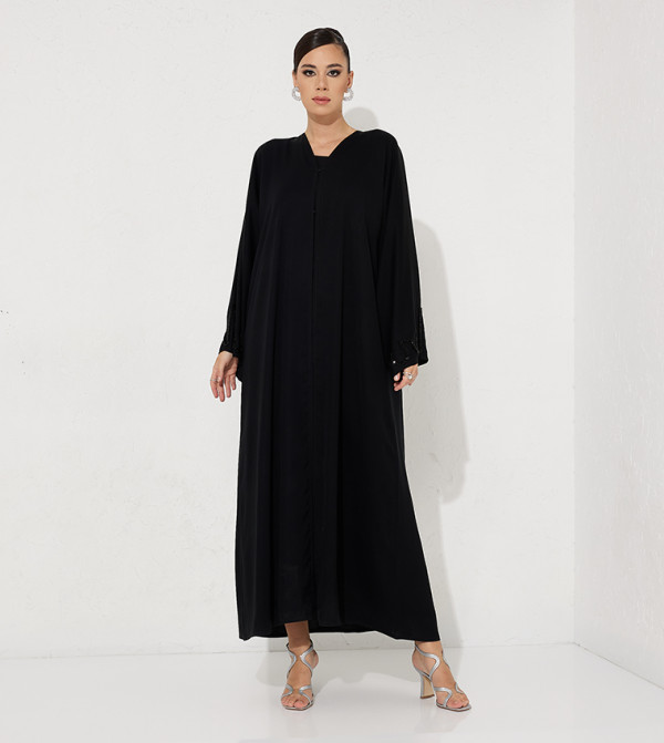 Embellished Long Sleeves Abaya