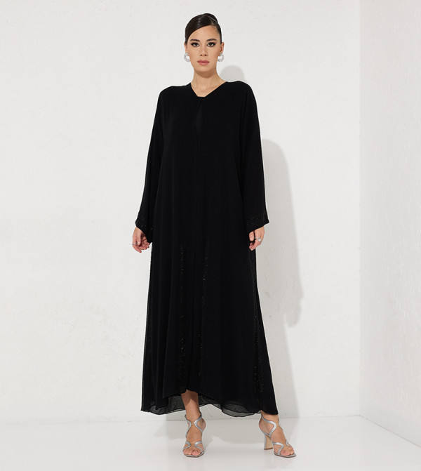 Embroidered Long Sleeves Abaya