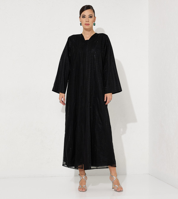 Embroidered Long Sleeves Abaya