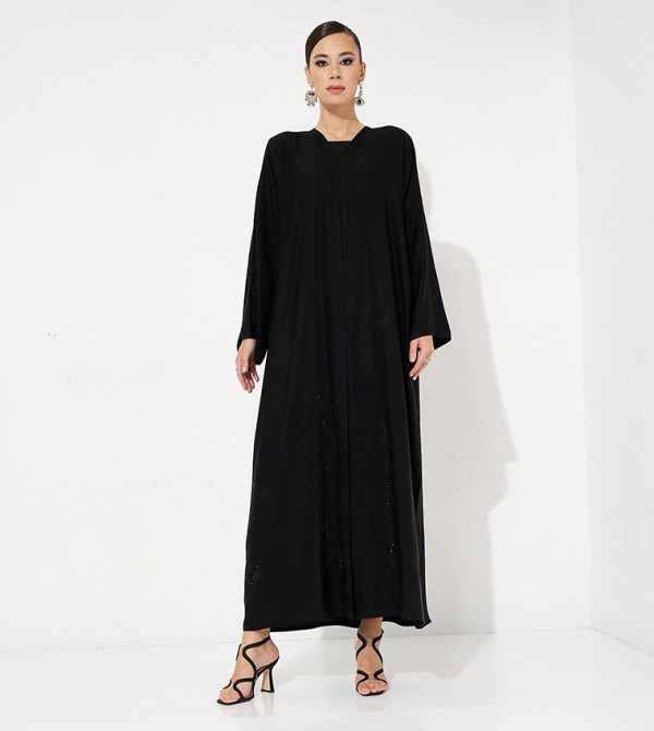 Embellished Long Sleeves Abaya