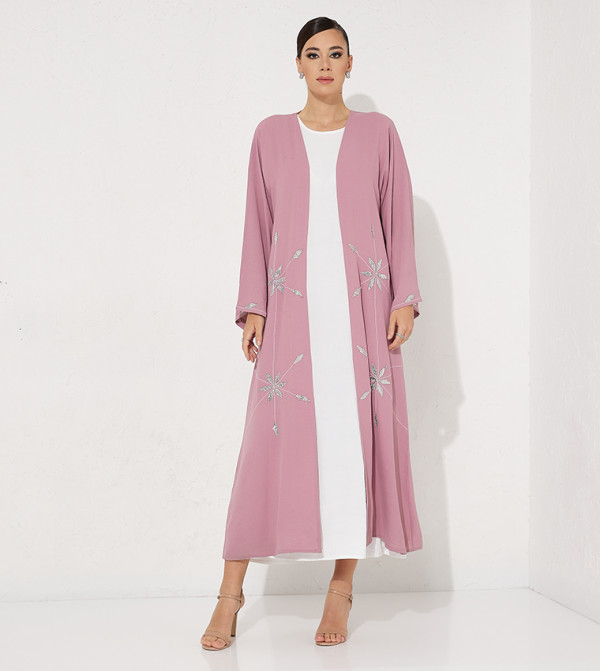 Embellished Long Sleeves Abaya