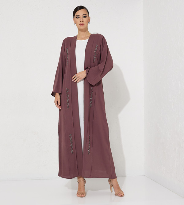 Embellished Long Sleeves Abaya