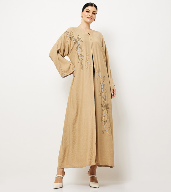 Embellished Long Sleeves Abaya