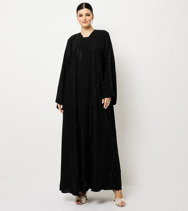 Embellished Long Sleeves Abaya