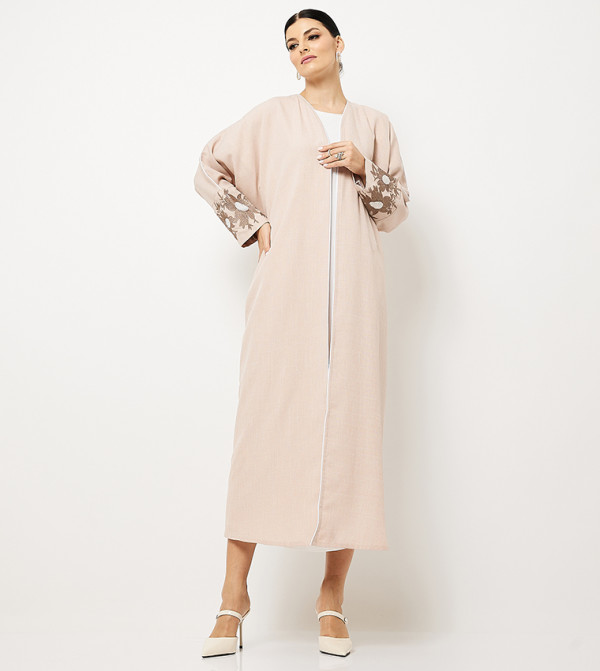 Embroidered Long Sleeves Abaya