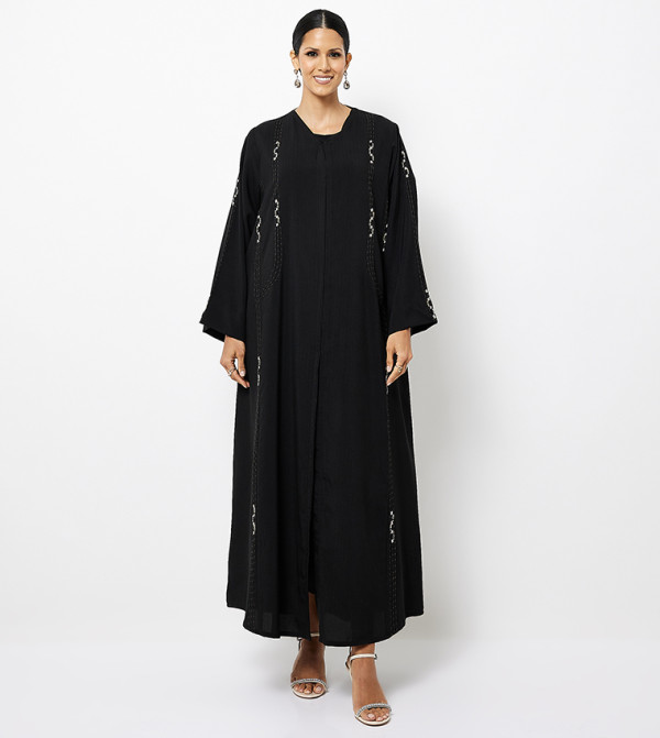 Embellished Long Sleeves Abaya