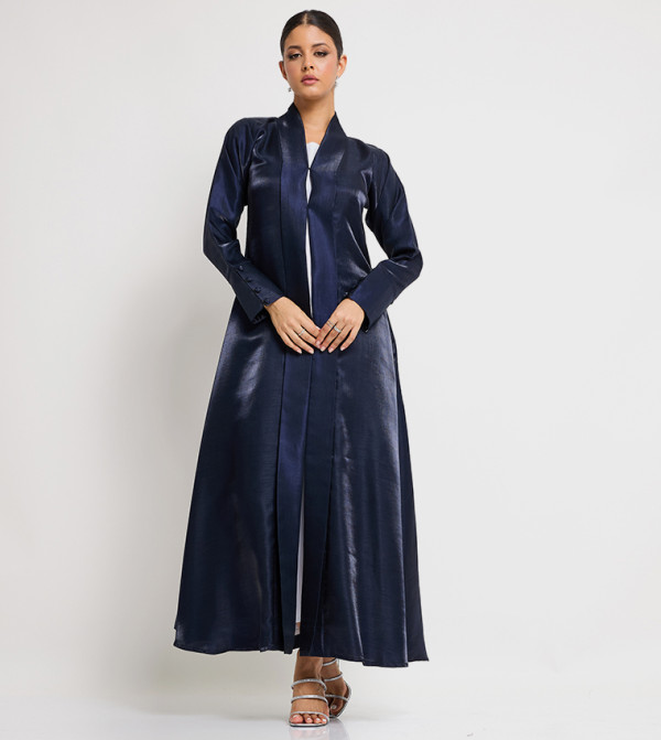 Solid Long Sleeves Abaya