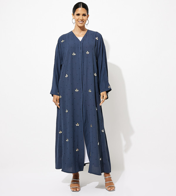 Embellished Long Sleeves Abaya