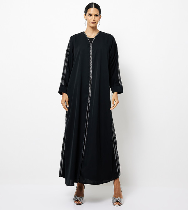 Embellished Long Sleeves Abaya
