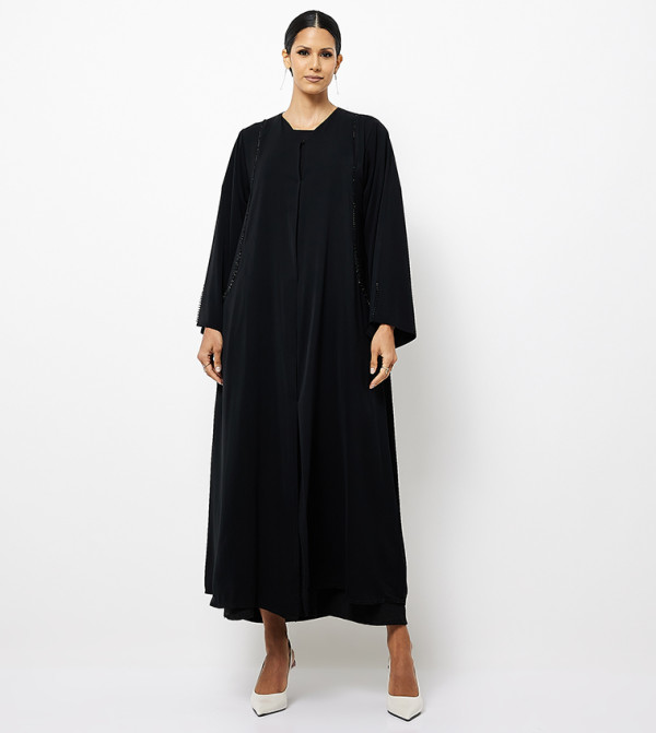 Embellished Long Sleeves Abaya
