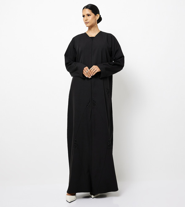 Embellished Long Sleeves Abaya