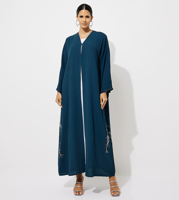 Embellished Long Sleeves Abaya