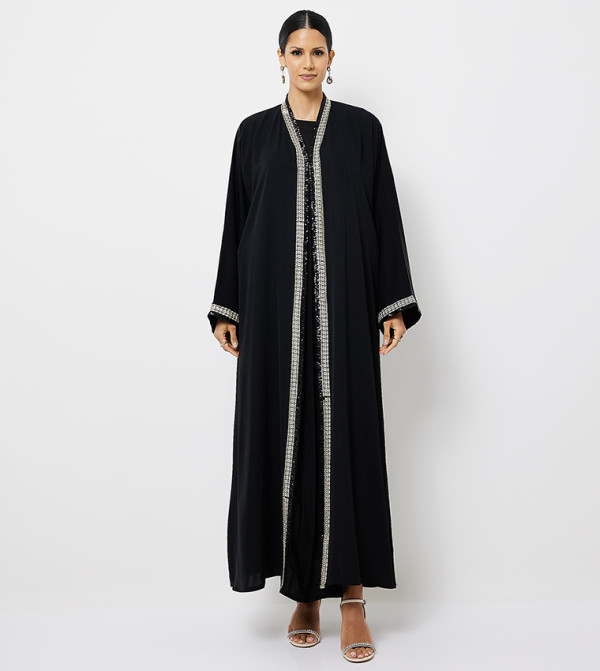Embellished Long Sleeves Abaya