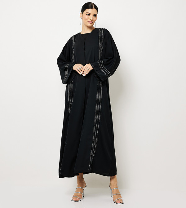 Embellished Long Sleeves Abaya