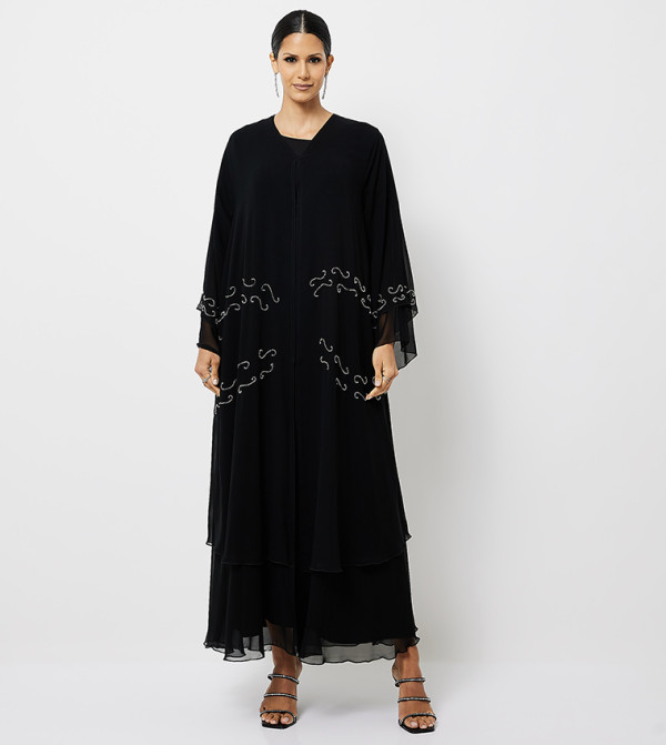 Embellished Long Sleeves Abaya