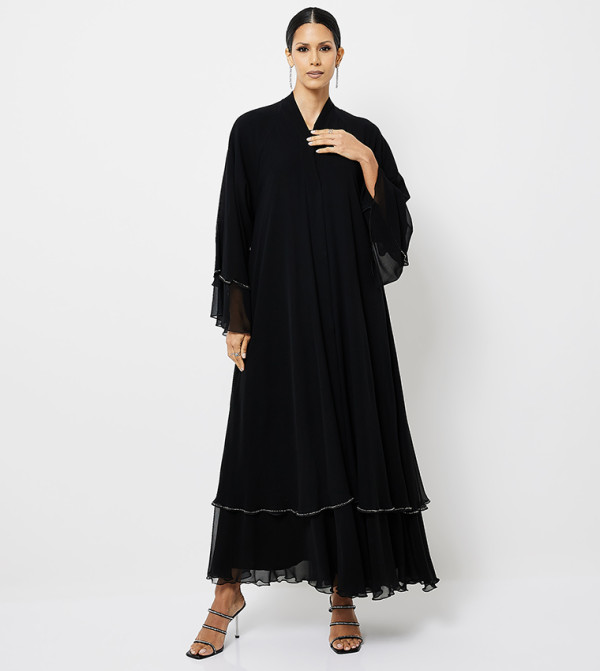 Embellished Long Sleeves Abaya
