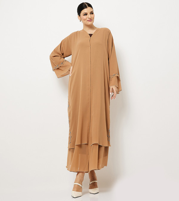 Embellished Long Sleeves Abaya