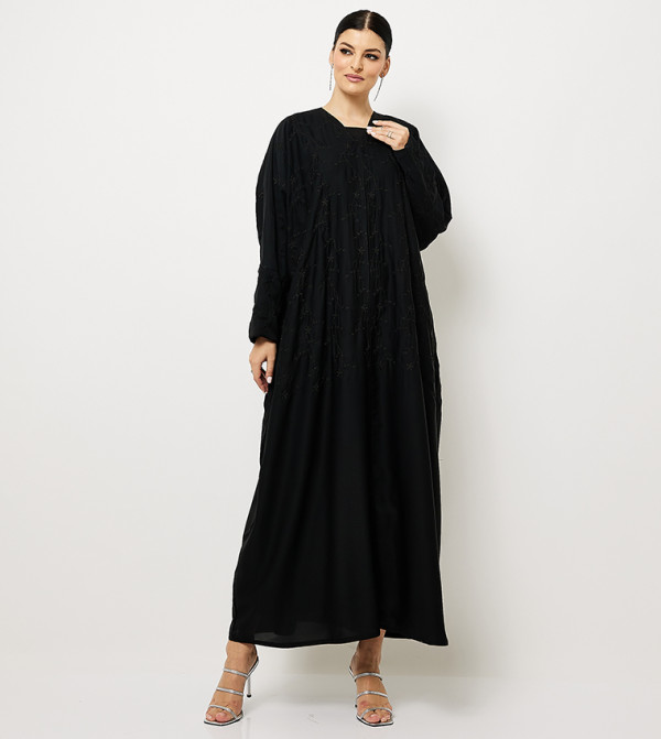 Embroidered Long Sleeves Abaya