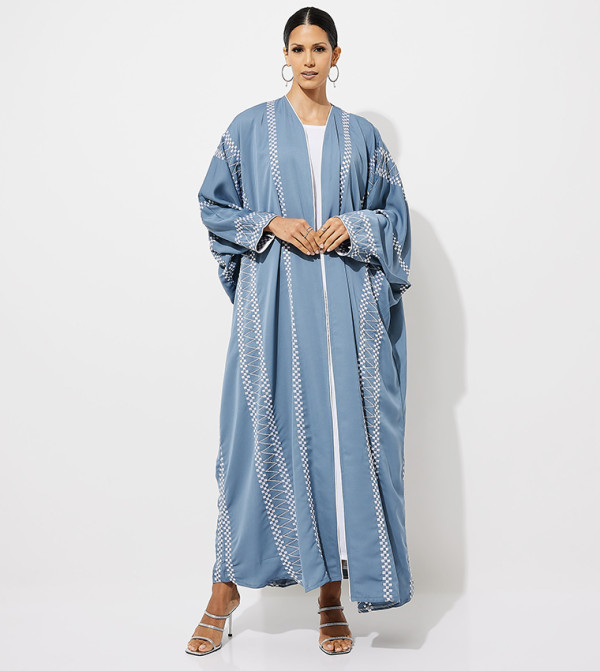 Embroidered Long Sleeves Abaya