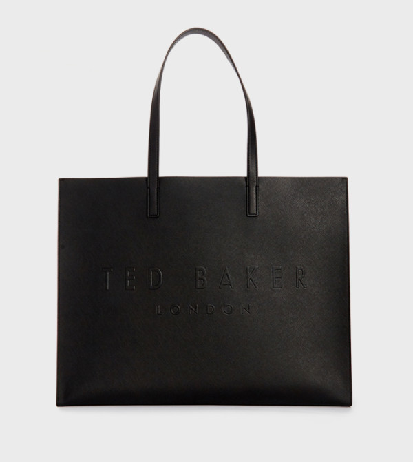 SUKICON Crosshatch Textured Tote Bag