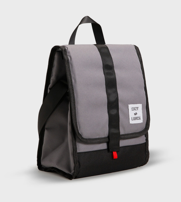 Color Block Foldable Lunch Bag