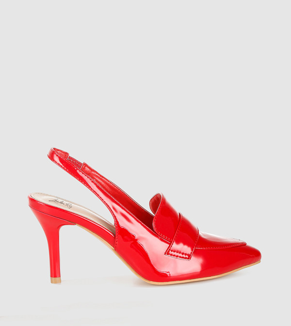 Slingback Loafer Pumps