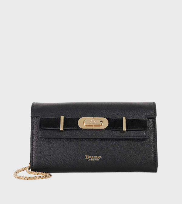 SHOWMANCE Textured Flap Crossbody Bag