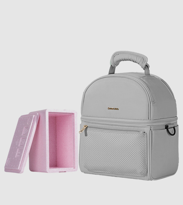 Insulated Lunch Bag With Thermo Box