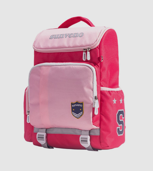 Color Block Essential School Bag 