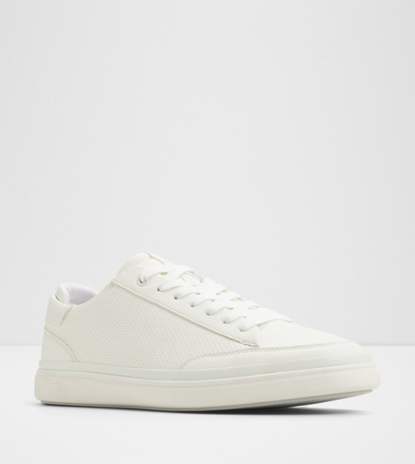 STEPUP Perforated Lace Up Sneakers