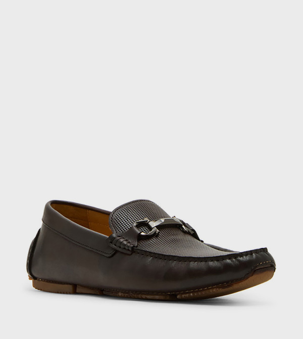 EZEKIEL Metal Accent Loafers