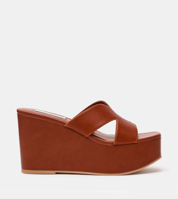 JUSTICE 2.0 Open Toe Wedge Sandals