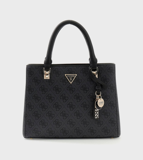 NOELLE II Logo Patterned Satchel Bag