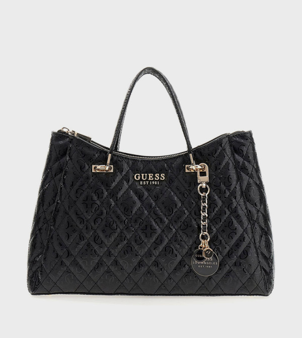 ISEMAY Quilted Satchel Bag