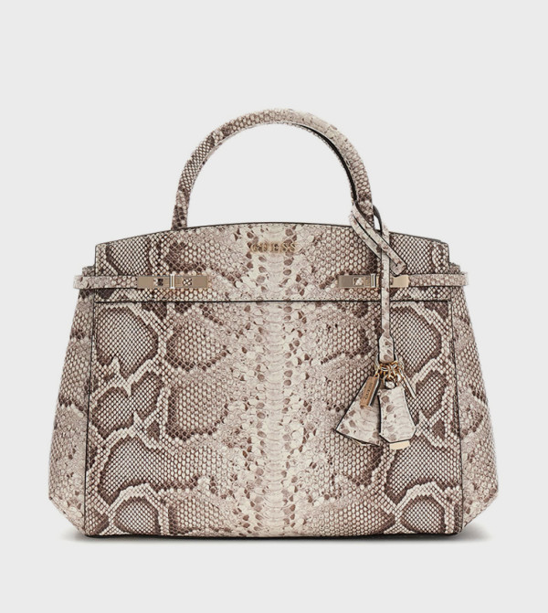 MELINDA Textured Satchel Bag
