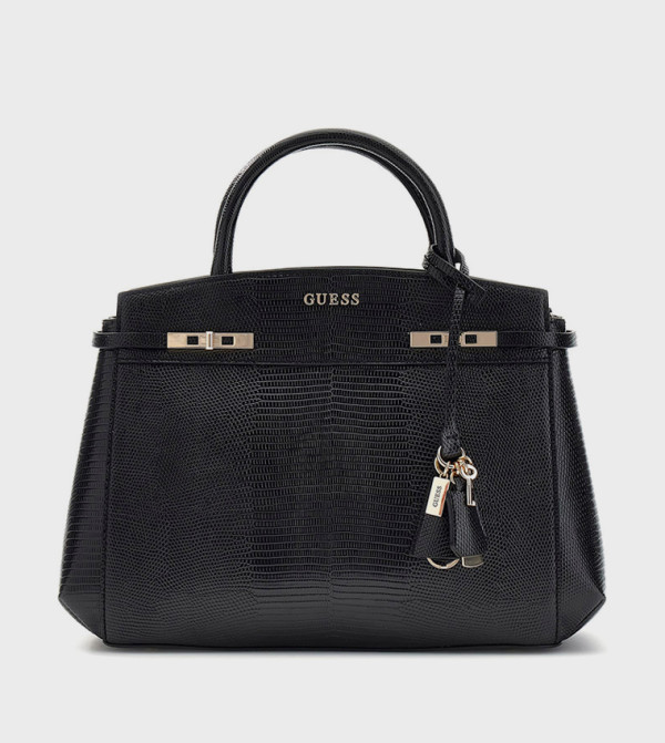 MELINDA Textured Satchel Bag