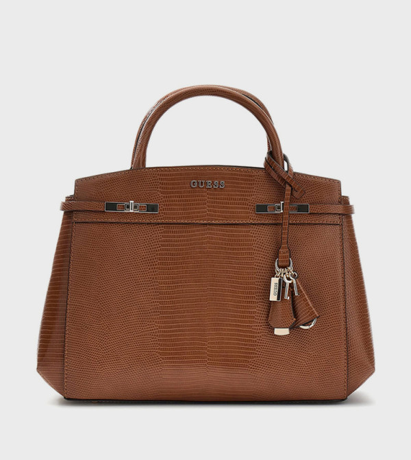 MELINDA Textured Satchel Bag