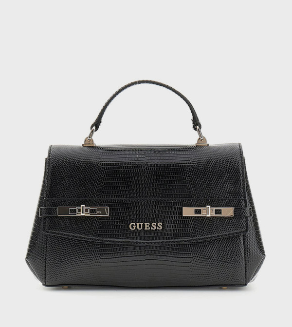 MELINDA Textured Top Handle Bag