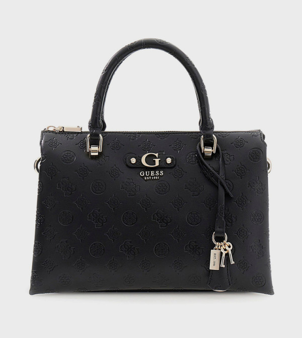 DITA Logo Debossed Satchel Bag