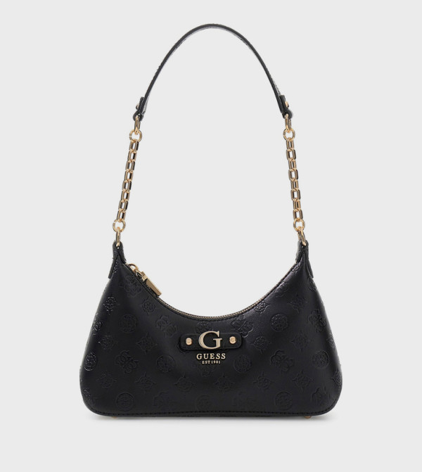 DITA Logo Debossed Shoulder Bag