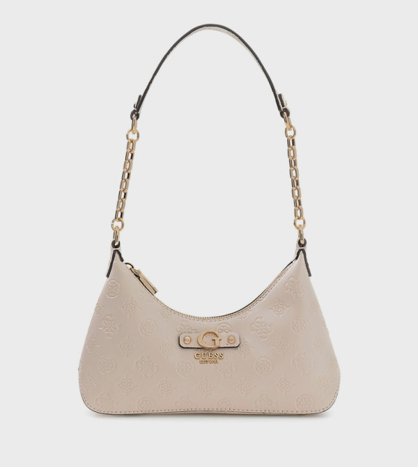 DITA Logo Debossed Shoulder Bag