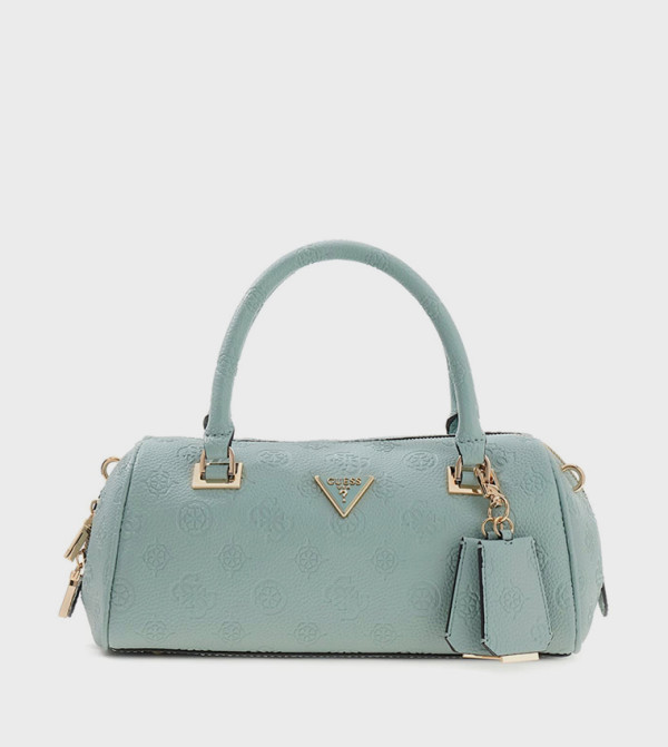 شنطة أسطوانية بشعار بارز