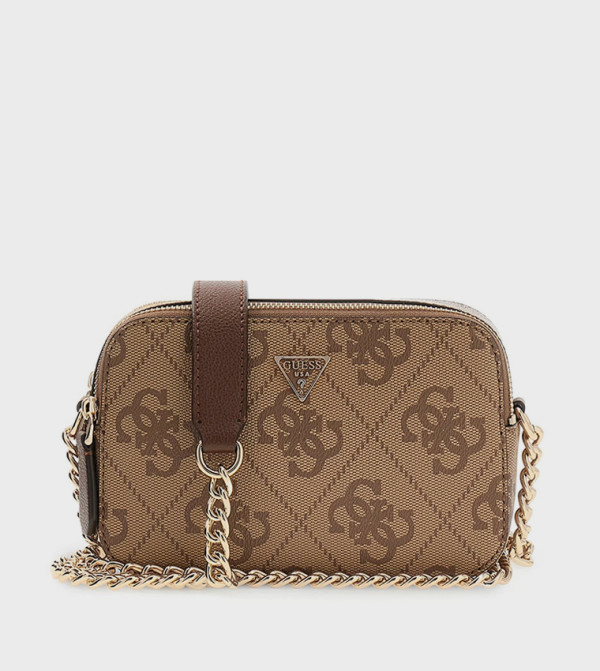 NOELLE II Logo Patterned Camera Bag