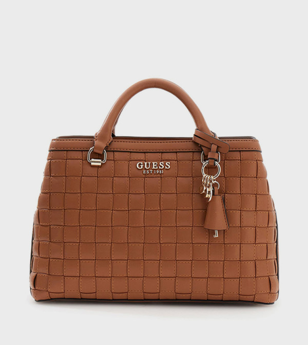 SANDY Braided Girlfriend Satchel Bag