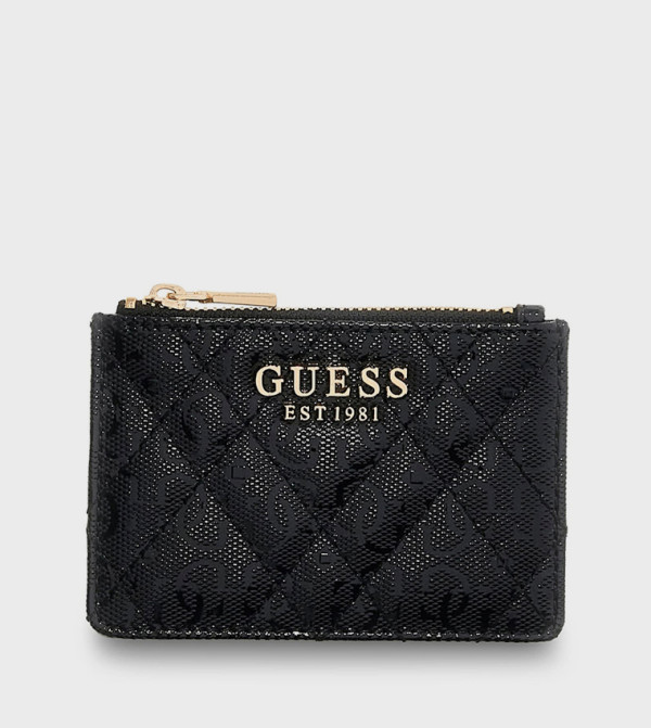 ISEMAY Logo Patterned Card Case